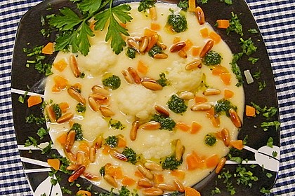 Blumenkohlsuppe mit Petersilien&ouml;l 1