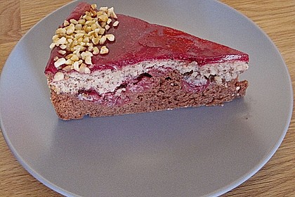 Makronen-Kirschkuchen 1
