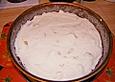 K&auml;sekuchen mit Schokostreuseln