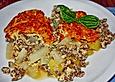 Kohlrabi-Hack-Champignon-Kartoffel Auflauf