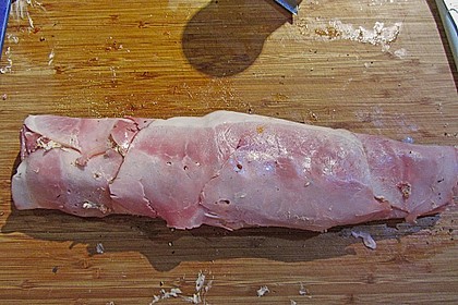 Schweinefilet im Ganzen ala Robert 3