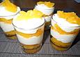 Zitronen-Pfirsich-Dessert