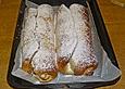 Apfelstrudel aus Hefeteig
