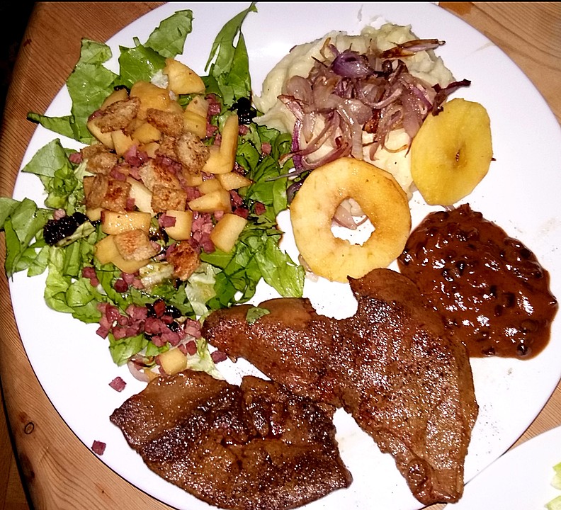 Kalbsleber Berliner Art von Sarah (Rezept mit Bild) | Chefkoch.de