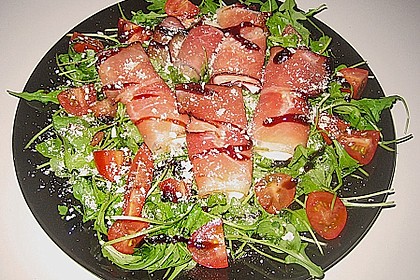 Schinken-Mozzarella Platte
