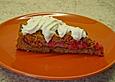 Johannisbeerkuchen mit einem Hauch Marzipan und Streuseln
