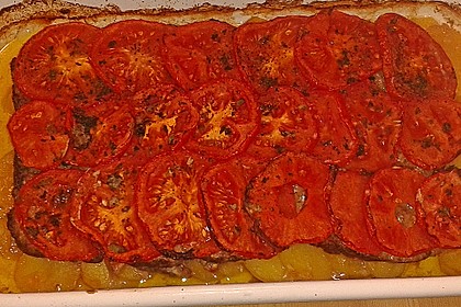 Arabischer Hack-Kartoffel-Tomaten-Auflauf 2