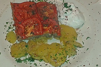 Arabischer Hack-Kartoffel-Tomaten-Auflauf 3
