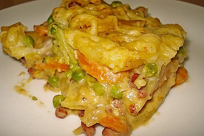 Leichter Kartoffel-Gem&uuml;se-Auflauf