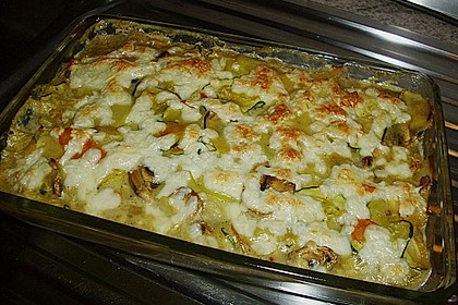 Leichter Kartoffel-Gem&uuml;se-Auflauf 2