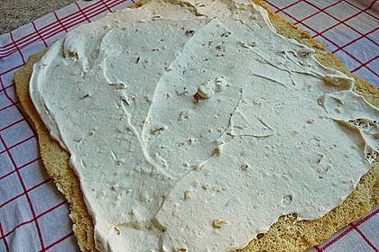 Winterliche Biskuitrolle "Express" 1
