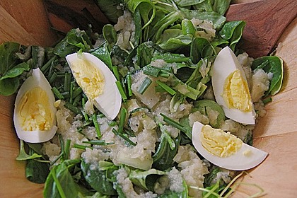 Feldsalat mit Selleriedressing 3