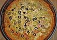 Parmesan-Oliven-Tarte