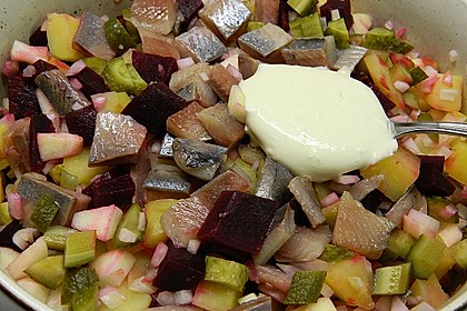 Heringssalat mit Rote Bete 1