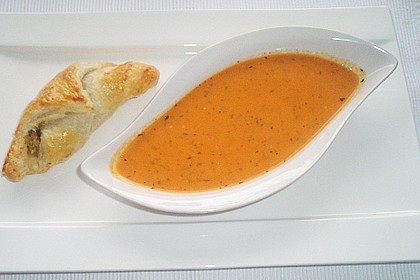 Paprika-Tomatencreme-Suppe 2