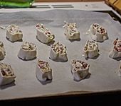 Gef&uuml;llte Bl&auml;tterteigtaschen (Bild)