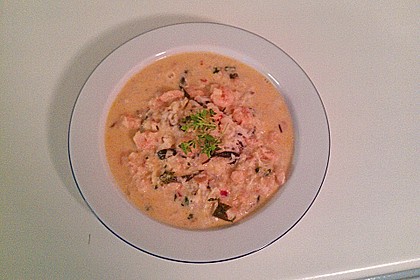 Südthailändisches Curry mit Garnelen und Ananas 9