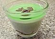 Waldmeister-Quark Dessert