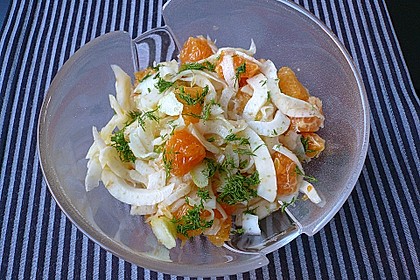 Fenchelsalat mit Avocado und Ingwervinaigrette 2
