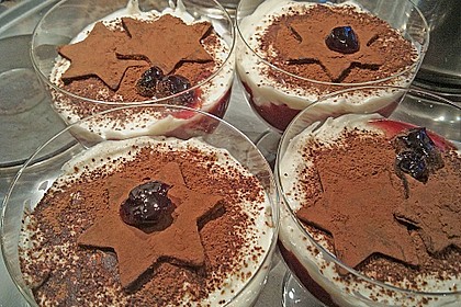 Marzipanquark mit Kirschen 1