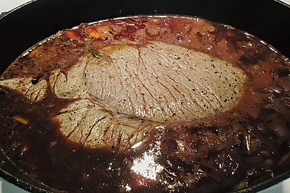 Rinderbraten in Rotweinso&szlig;e 1