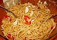 Spaghettisalat mit Cashewn&uuml;ssen und Parmesan