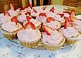 Erdbeer Cupcakes