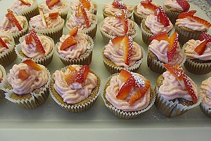Erdbeer Cupcakes 6