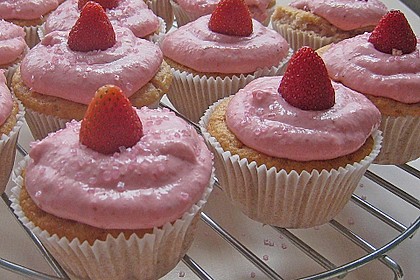 Erdbeer Cupcakes 7