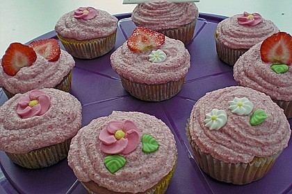 Erdbeer Cupcakes 3