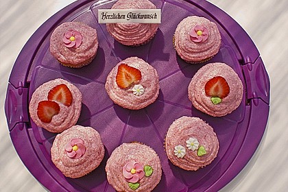 Erdbeer Cupcakes 2