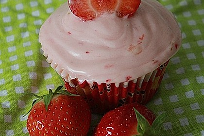Erdbeer Cupcakes 1