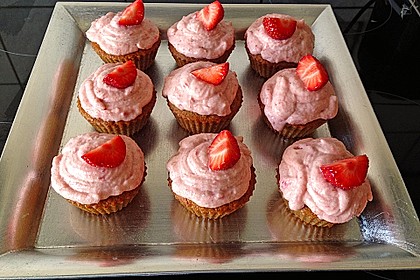 Erdbeer Cupcakes 4