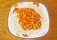 Penne mit Hackfleisch-Tomaten-Sahne-Sauce und Champignons
