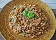 Amaranth-H&auml;hnchen-Pfanne mit Gem&uuml;se