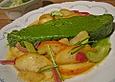 Pesto-Fisch aus dem Ofen