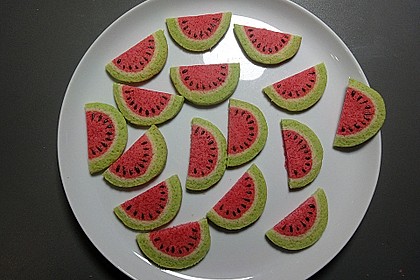 Wassermelonenspaltenkekse 1