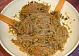 Glasnudelsalat mit roten Linsen