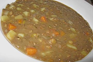 Linsensuppe à la Mama