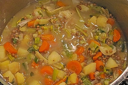 Linsensuppe à la Mama 6