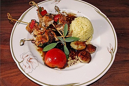 Pikante H&auml;hnchenspie&szlig;e
