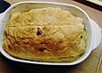 Spinat-Pita mit Tomatensauce
