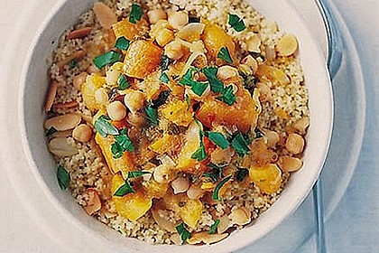 K&uuml;rbis-Cashew-Couscous Salat 1