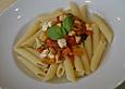 Pasta mit leckerer Schafsk&auml;se-Pesto So&szlig;e