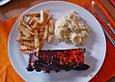 Spareribs mit selbstgemachter BBQ-Sauce