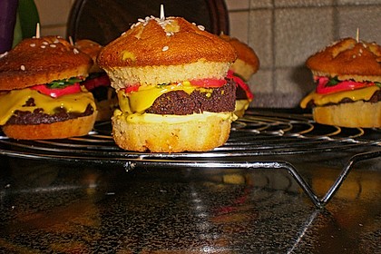 Hamburger Cupcakes 1