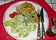 Rinderschnitzel im Teigmantel