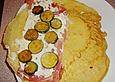 Gef&uuml;llte Pfannkuchen
