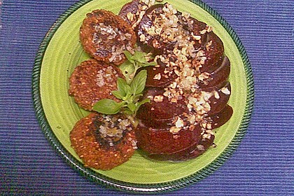 M&ouml;hren-Gr&uuml;nkern-Bratlinge