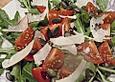 Tomaten-Rucola Salat mit Parmesan